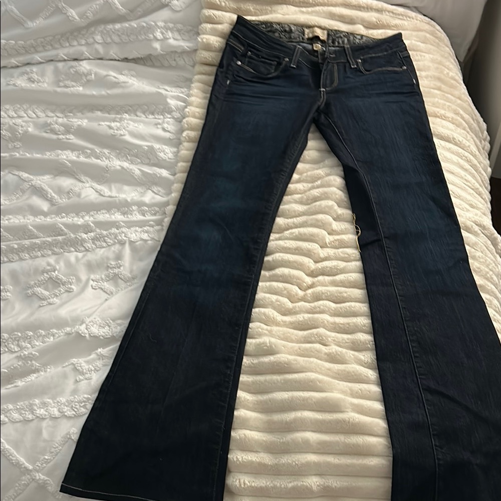 Paige Dark Blue Women's Jeans